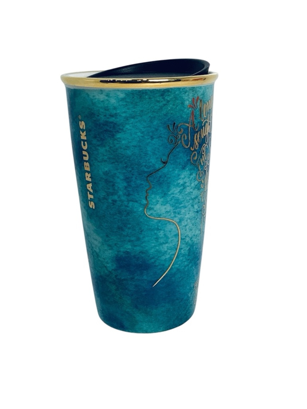 💚 Starbucks Siren Song Mermaid Ceramic Tumbler 12oz.